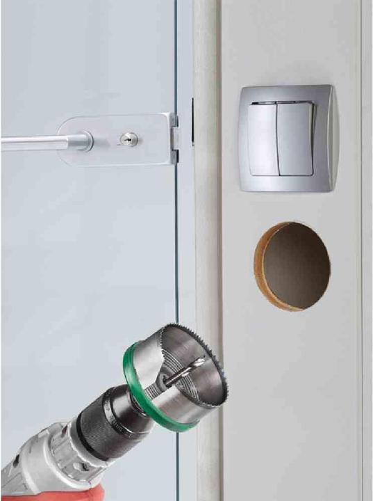 Image du produit kwb Scie à trous 6074/profondeur 30/ 3 Kr (68 mm, 74 mm, 60 mm)