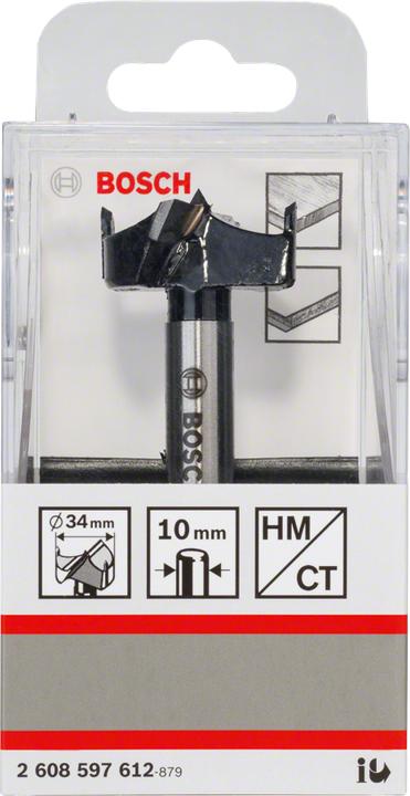 Produktbild Bosch Professional Zubehör Kunstbohrer HM, 34 x 90 mm, d 10 mm (10 mm)