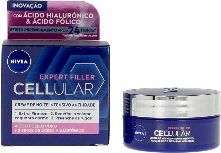 Produktbild NIVEA Cellular Filler Hialurónico y Fólico Crema Noche 50ml (50 ml, Nachtcreme)