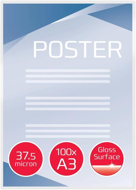 Produktbild GBC DOCUMENT POUCH - Heisslaminier-Folientaschen (A3, 200 Stück, 75 µm)