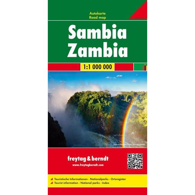 Sambia 1000000, Landkarte