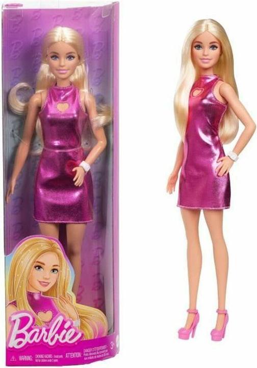 Immagine prodotto Barbie Bambola Fashionista - Abito rosa Ritaglio di cuore