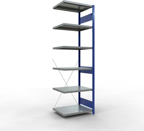 Actual product image Schulte Lagertechnik MULTIplus250 boltless bay system with cross brace