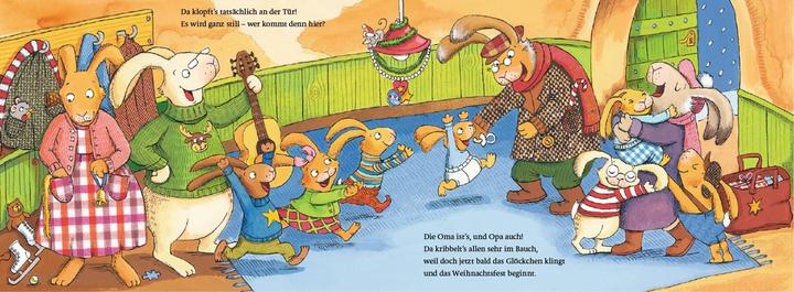 Actual product image Wenn sieben weihnachtliche Hasen fröhlich um die Tanne rasen
