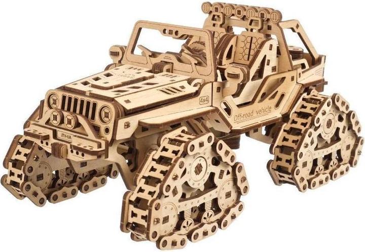 Actual product image Ugears 70204 Tracked Off-Road Vehicle