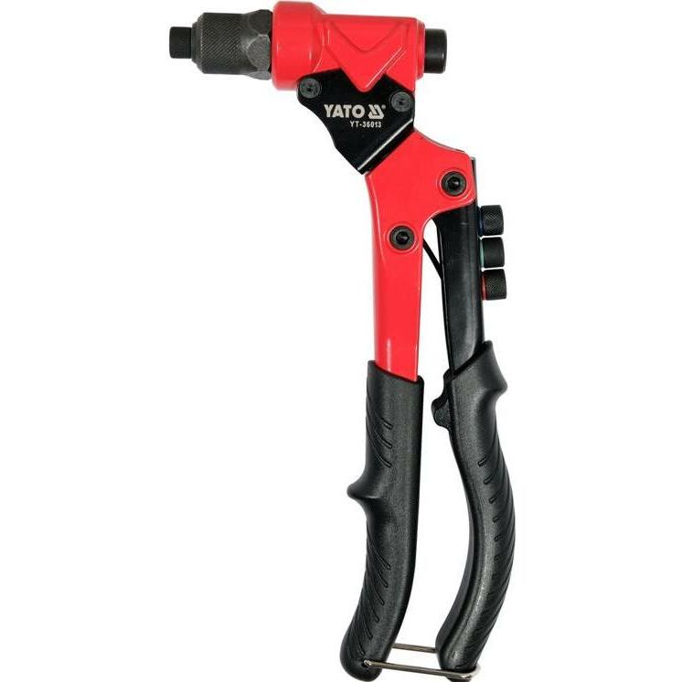 Yato, Pinza, Nitownica Ręczna Uniwersalna 3w1 Obrotowa Głowica (110 mm)