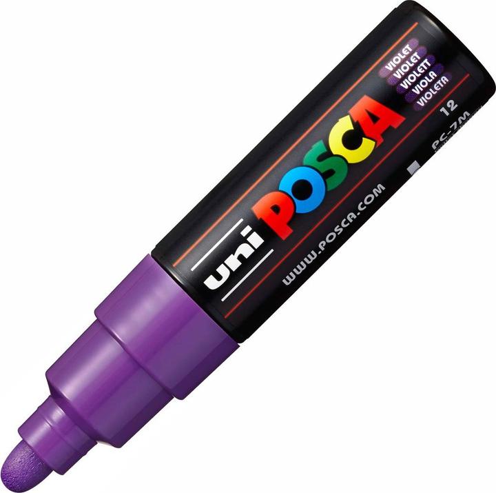 Actual product image Posca Medium marker PC-7M (Lilac, 5.50 mm, 1 x)
