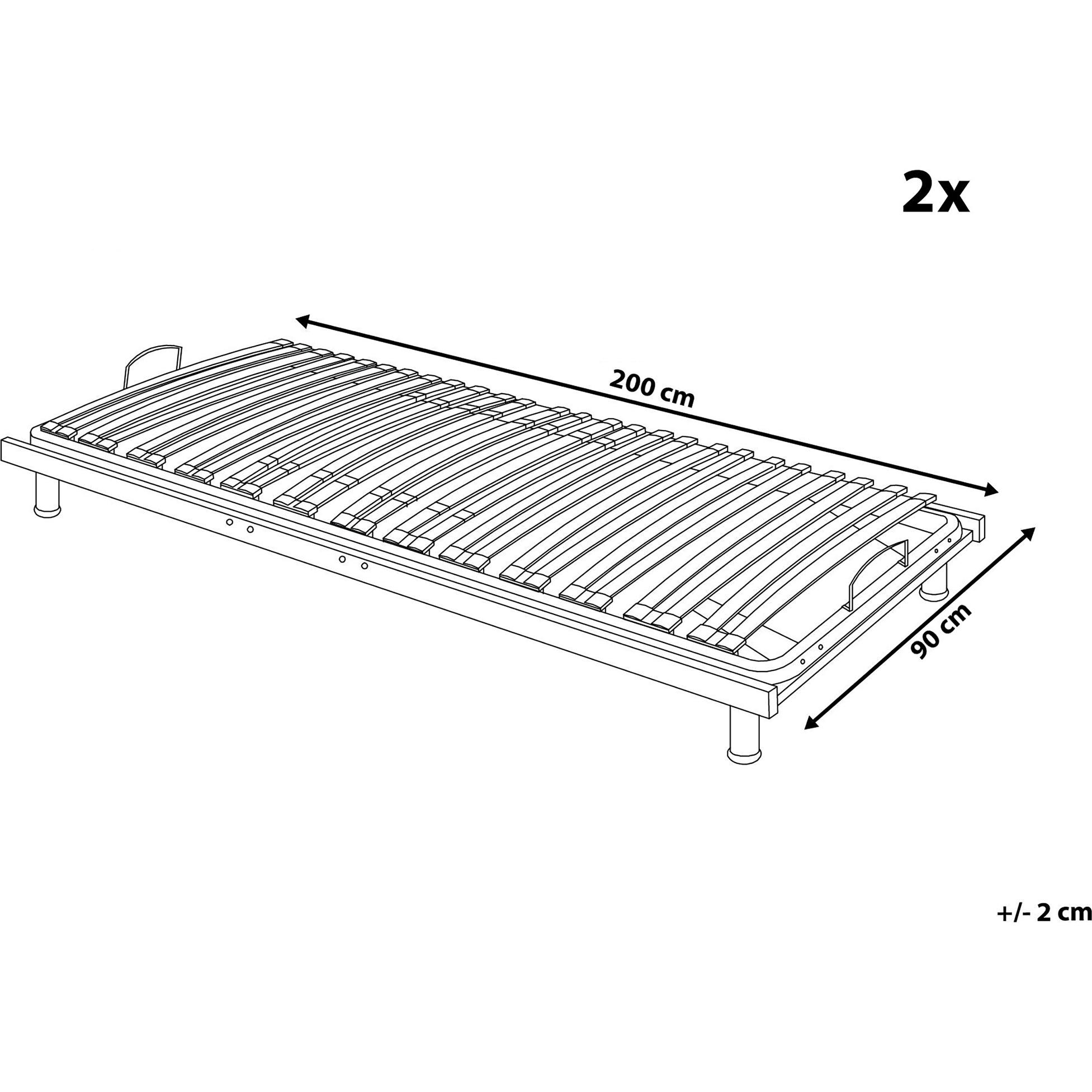 Thumbnail - Beliani, Lattenrost, Comfort