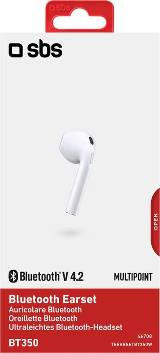 Produktbild SBS Bluetooth Earset (Kabellos)