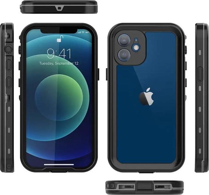 Produktbild Redpepper iPhone 12 Mini - Waterproof Case schwarz (Apple iPhone 12 mini)