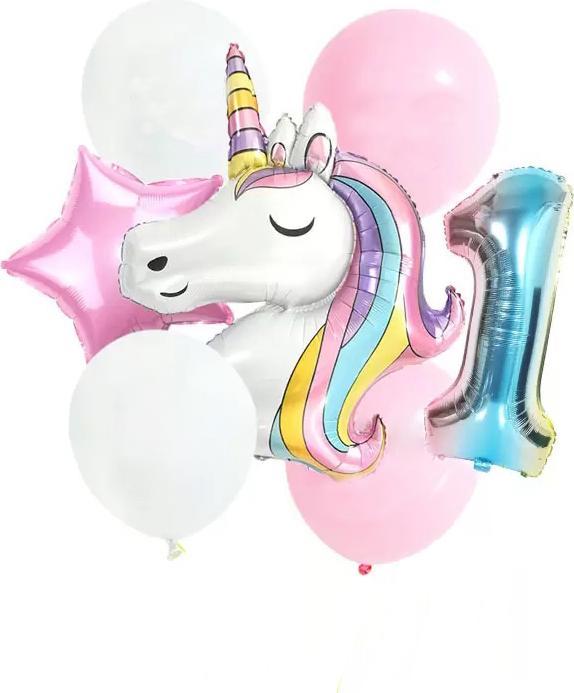 Produktbild Set de ballons - Licorne - 1 (7 x)