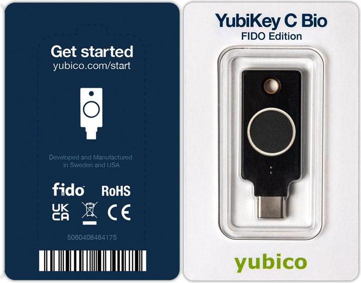 Productafbeelding Yubico YubiKey C Bio-FIDO Edition