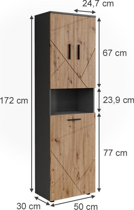 Actual product image Vicco Irma (30 x 172 x 50 cm)