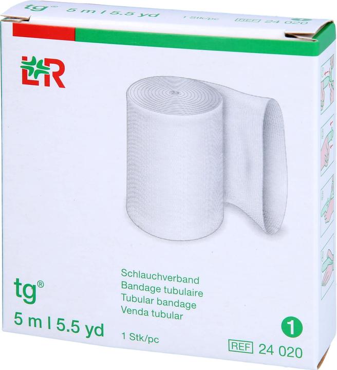 Produktbild Lohmann & Rauscher tg Schlauchverband für Finger und Zehen 5 m Gr. 1, 1 St. Binde