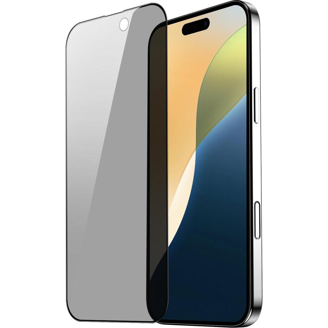 Thumbnail - Dux Ducis Panzerglas Privacy (1 Stück, Apple iPhone 16 Plus), Smartphone Schutzfolie, Schwarz