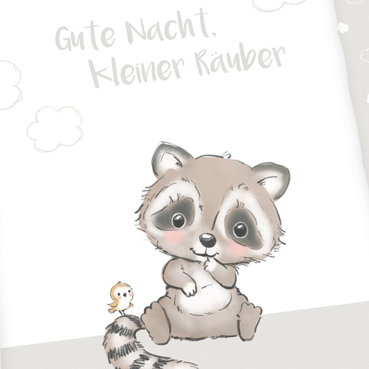 Immagine prodotto Herding Biancheria da letto per bambini piccolo rapinatore (100 x 135 cm)