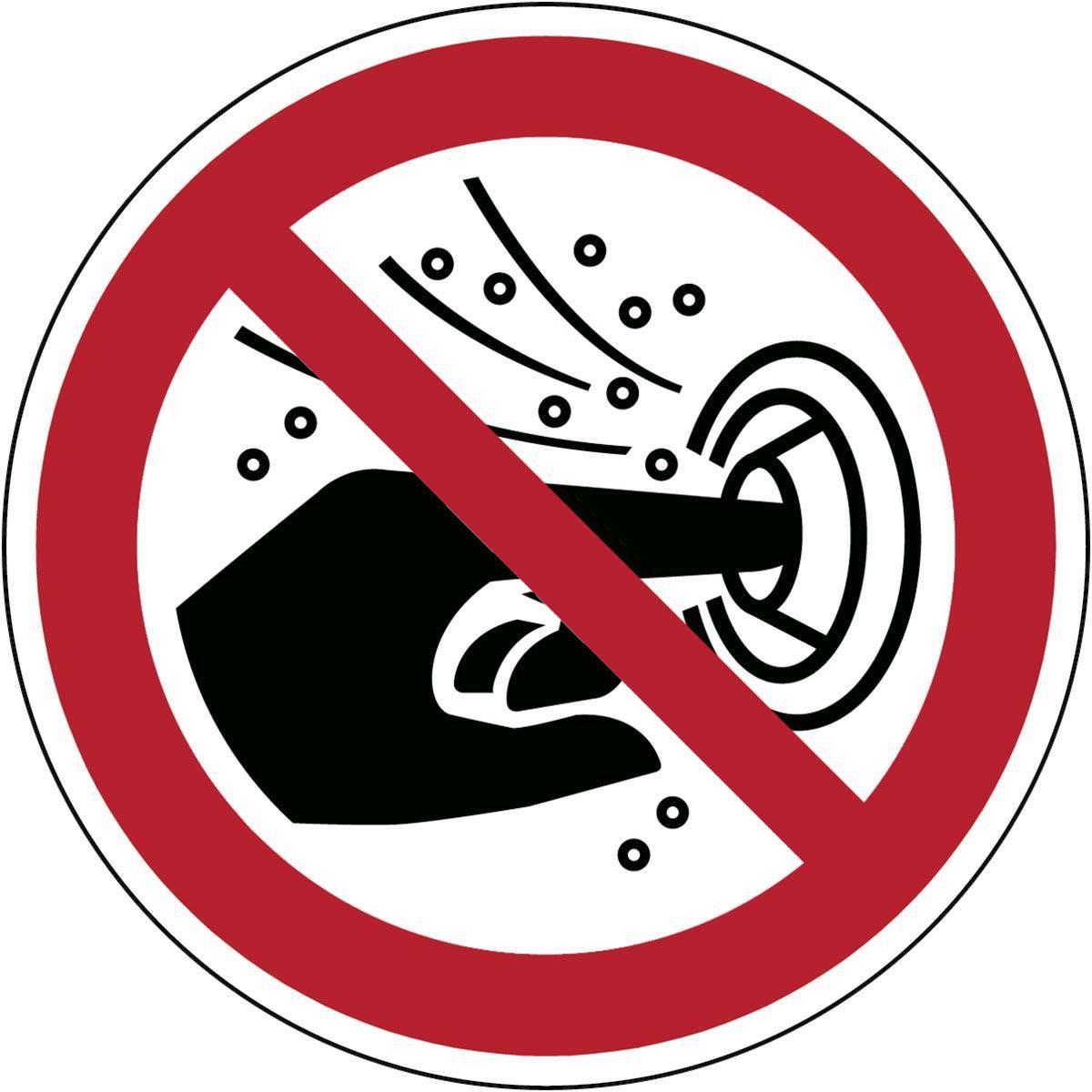 Brady, Etiketten, ISO Safety Sign - Do not put