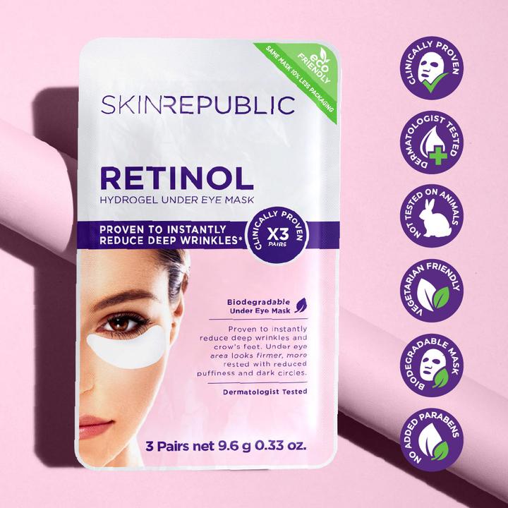 Produktbild Skin Republic Retinol Under Eye Patch (Augenpflege Gel)