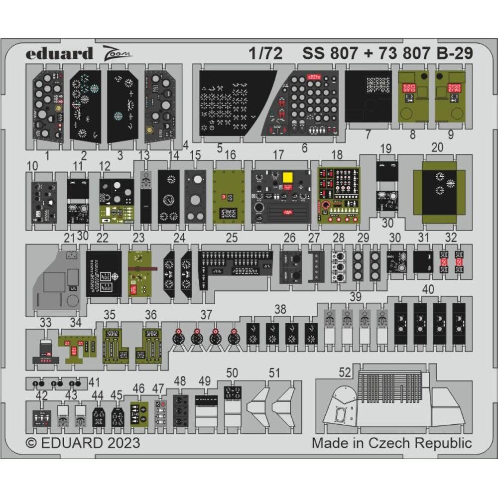Eduard B-29 1/72 HOBBY 2000 / ACADEMY