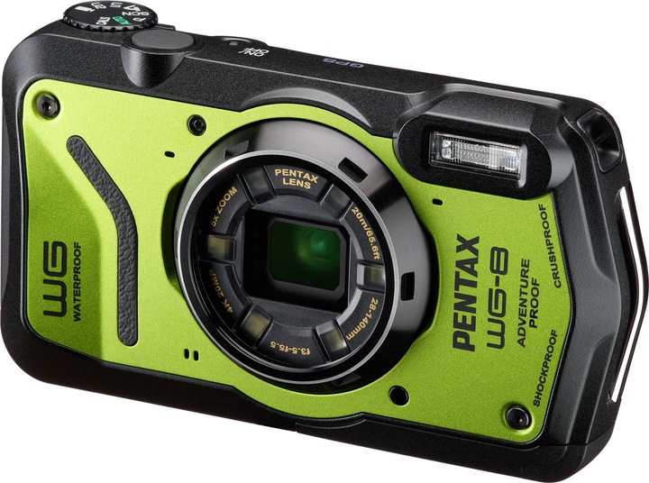 Pentax WG-8 grün (28 - 140 mm, 20 Mpx)