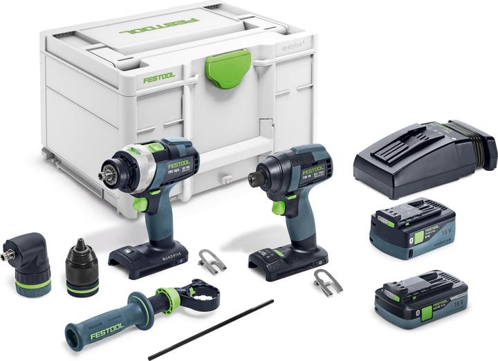 Produktbild Festool TID 18 5,0/4,0-Set TPC 18/4 (Akkubetrieb)
