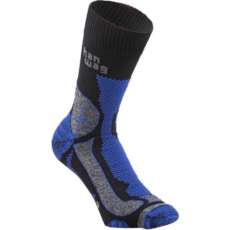 Hanwag, Unisex, Sportsocken, Hike (39 - 41), Schwarz