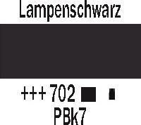 Produktbild Amsterdam Acrylfarbe Standard Series 702 (Lampenschwarz, 120 ml)