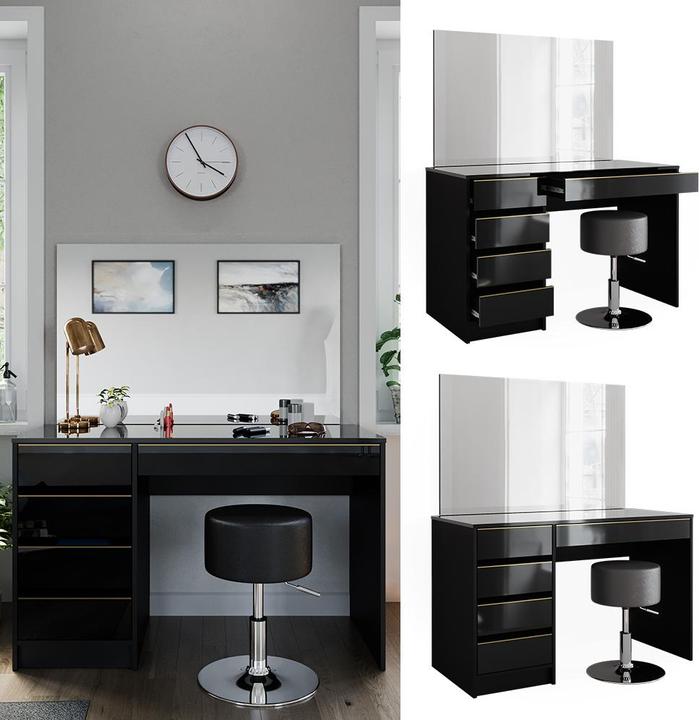 Image du produit Vicco Sherry mit Hocker (120 x 55 x 75 cm)