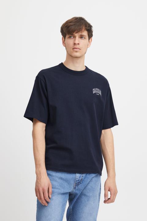 Produktbild Casual Friday CFTue tee with small chest embroidery - 20504815 (3XL)