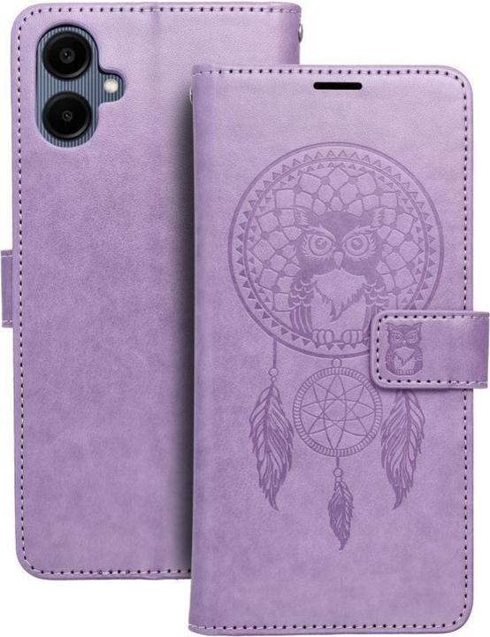 Actual product image Forcell Back panel cover OEM MEZZO Book case for SAMSUNG A06 dreamcatcher purple (Samsung Galaxy A06)