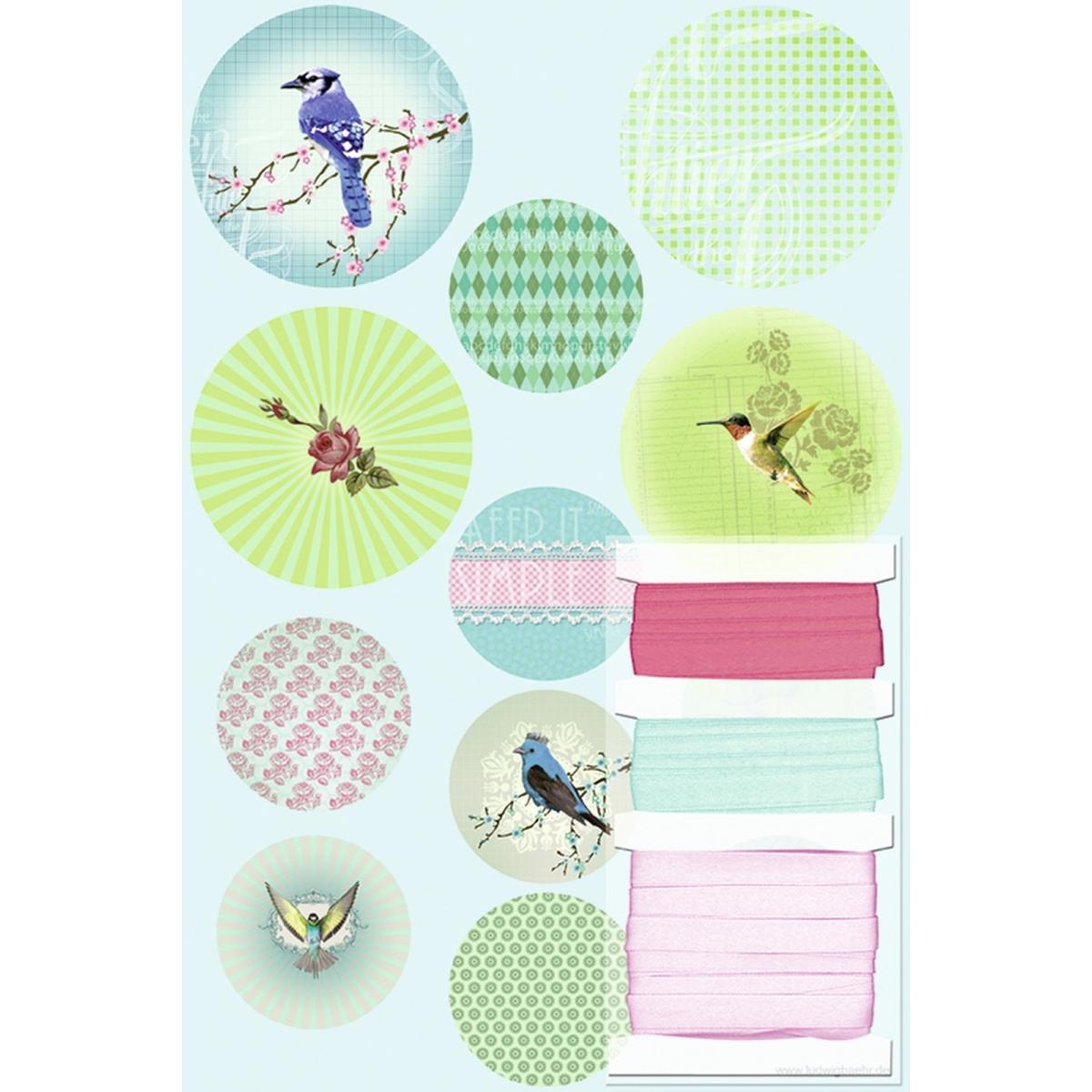 Ursus Paper Globes VE=6 Stück Lovely Birds