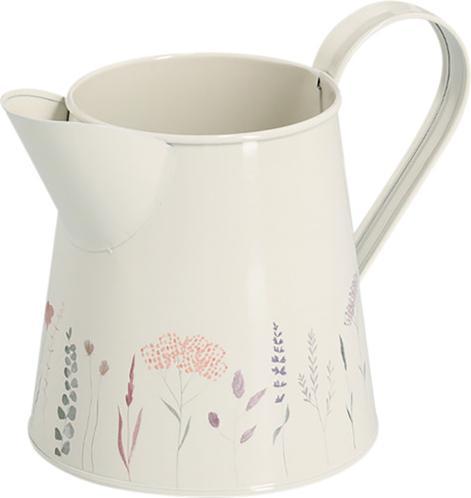 Zeller Present Pichet Fleurs 1500 ml métal ø 10.5x14 cm (1.50 l)