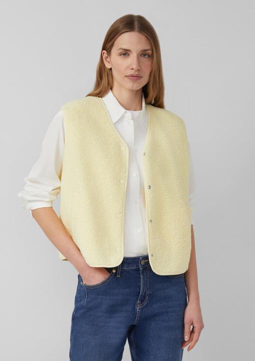 Produktbild s.Oliver Indoor-Weste Teddyweste mit Eingrifftaschen (34)