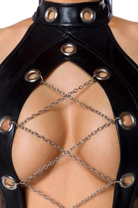 Image du produit Atixo Mini-robe en wetlook (L)