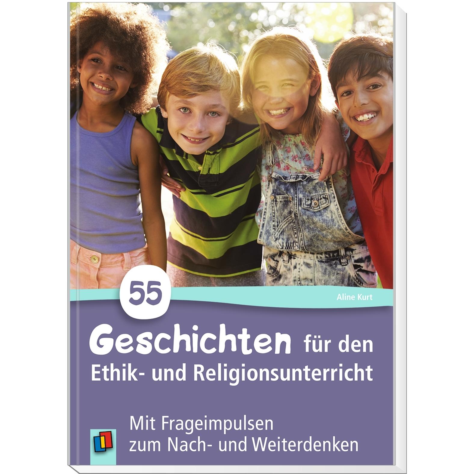 55 Geschichten für den Ethik- und Religionsunterricht in der Grundschule, Schulbücher von Aline Kurt