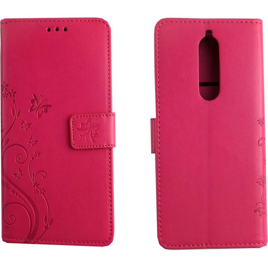 König Design Hülle Handy Schutz für Nokia 5.1 Case Cover Tasche Wallet Etui Handyhülle Bumper (Nokia 5.1), Smartphone Hü...