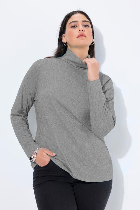 Produktbild Ulla Popken Shirt, Rollkragen, Slim, Langarm (58)