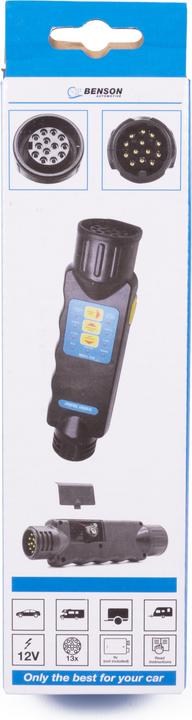 Actual product image Benson Trailer connection tester 13-pole