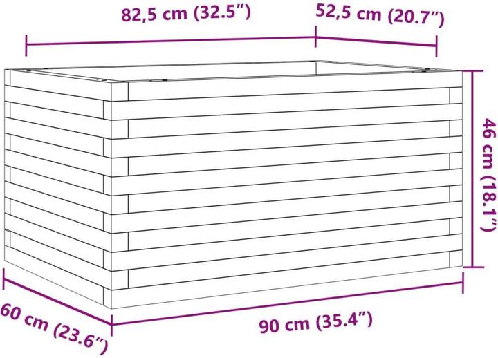 Produktbild vidaXL Pflanzgefäss
