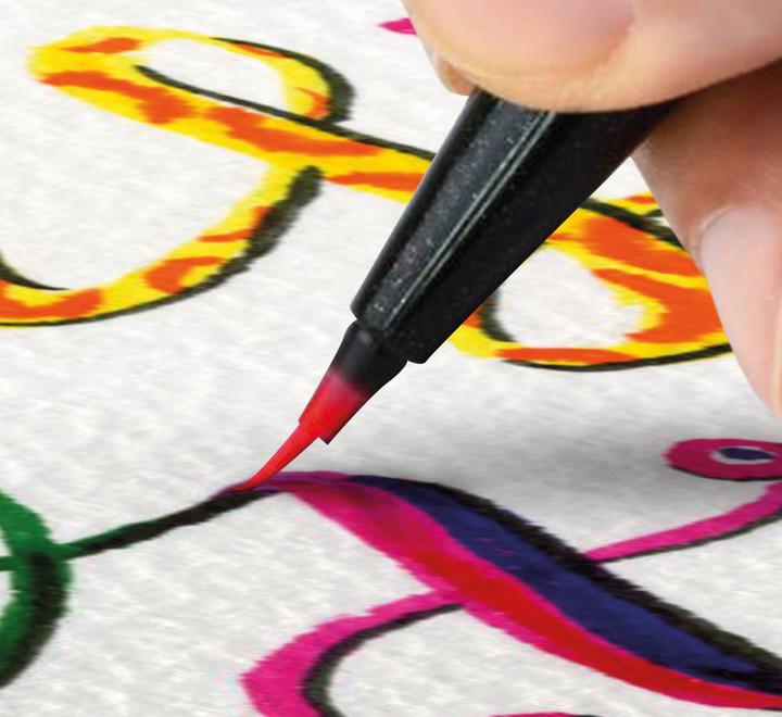Produktbild Pentel Pinselstift Sign Pen Brush Artist (Pink, 1 x)