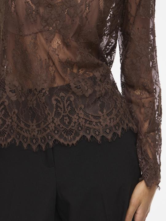 Immagine prodotto Vila VICARRIE Spitzen Oberteil mit langen Ärmeln (S)