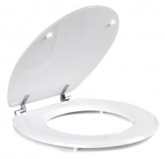 Produktbild Beldray LA032355WFPEU7 Wooden Toilet Seat? White