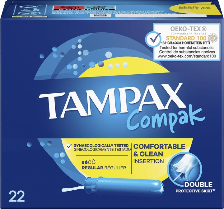 Produktbild Tampax Compak (22x, Normal)