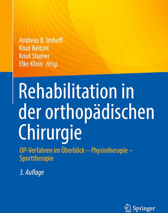 Produktbild Rehabilitation in der orthopädischen Chirurgie (Deutsch, Marco-Christopher Rupp, 2024)