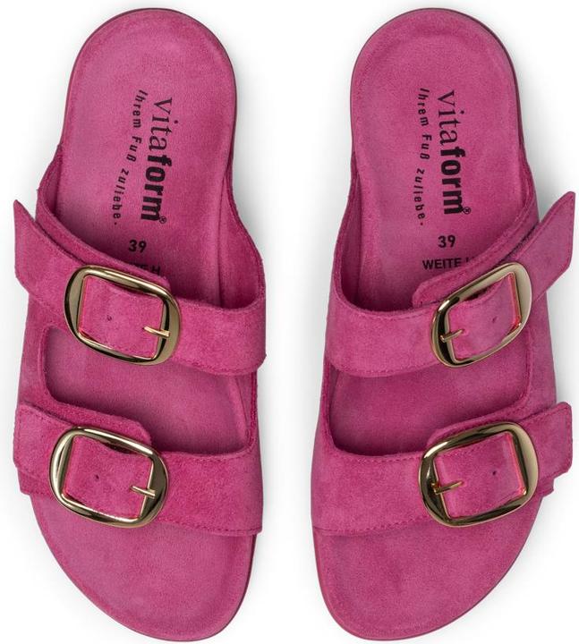 Actual product image Vitaform Pantolette Veloursleder Soft (40)
