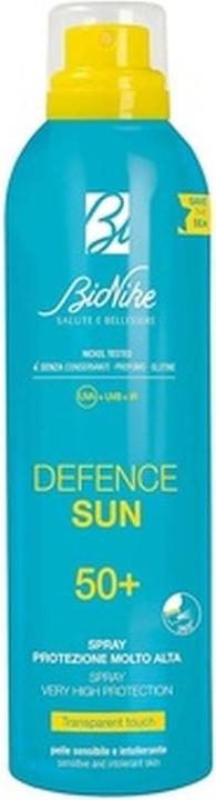 BioNike DEFENCE SUN 50+ Spray transparent touch (Sonnenspray, SPF 50, 200 ml)