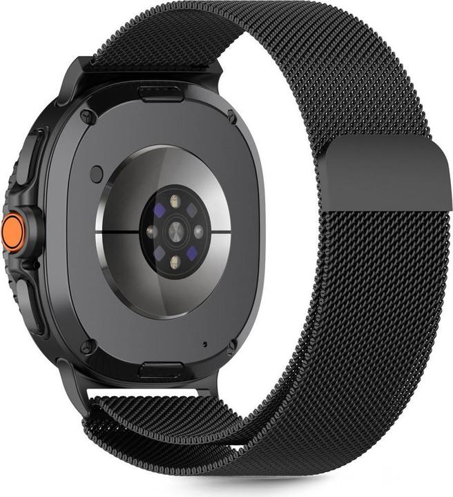 Produktbild Tech-Protect MilaneseBand für Samsung Galaxy Watch 40/44/46 mm - Schwarz (40 mm, Edelstahl, Rostfrei)