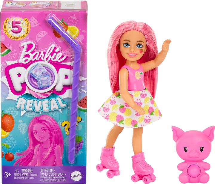Produktbild Barbie Pop! Reveal Chelsea Fruit Series Sortiment