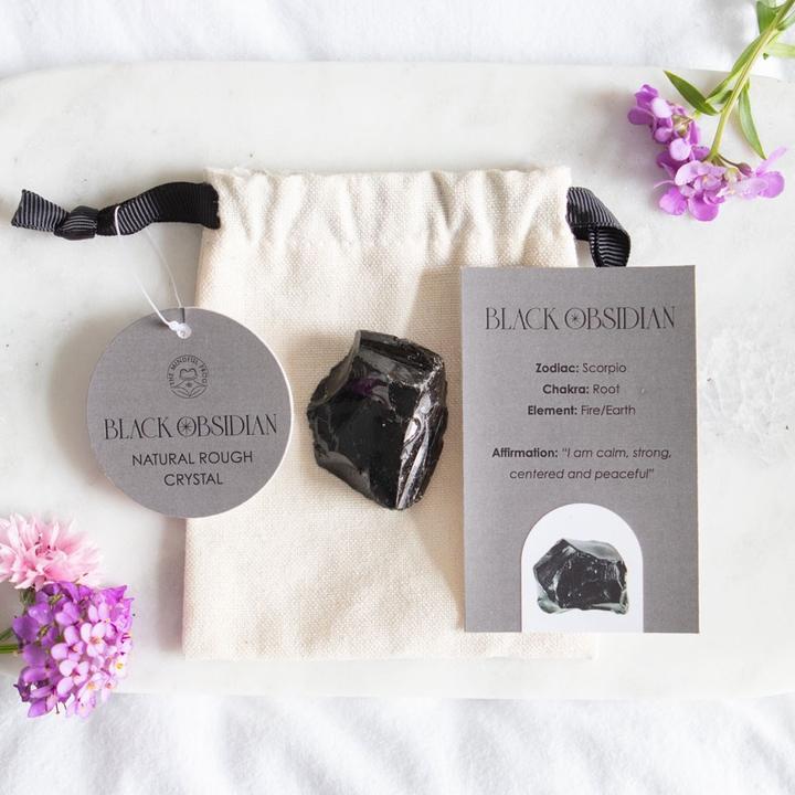 Actual product image Something Different Obsidian Rough Crystal