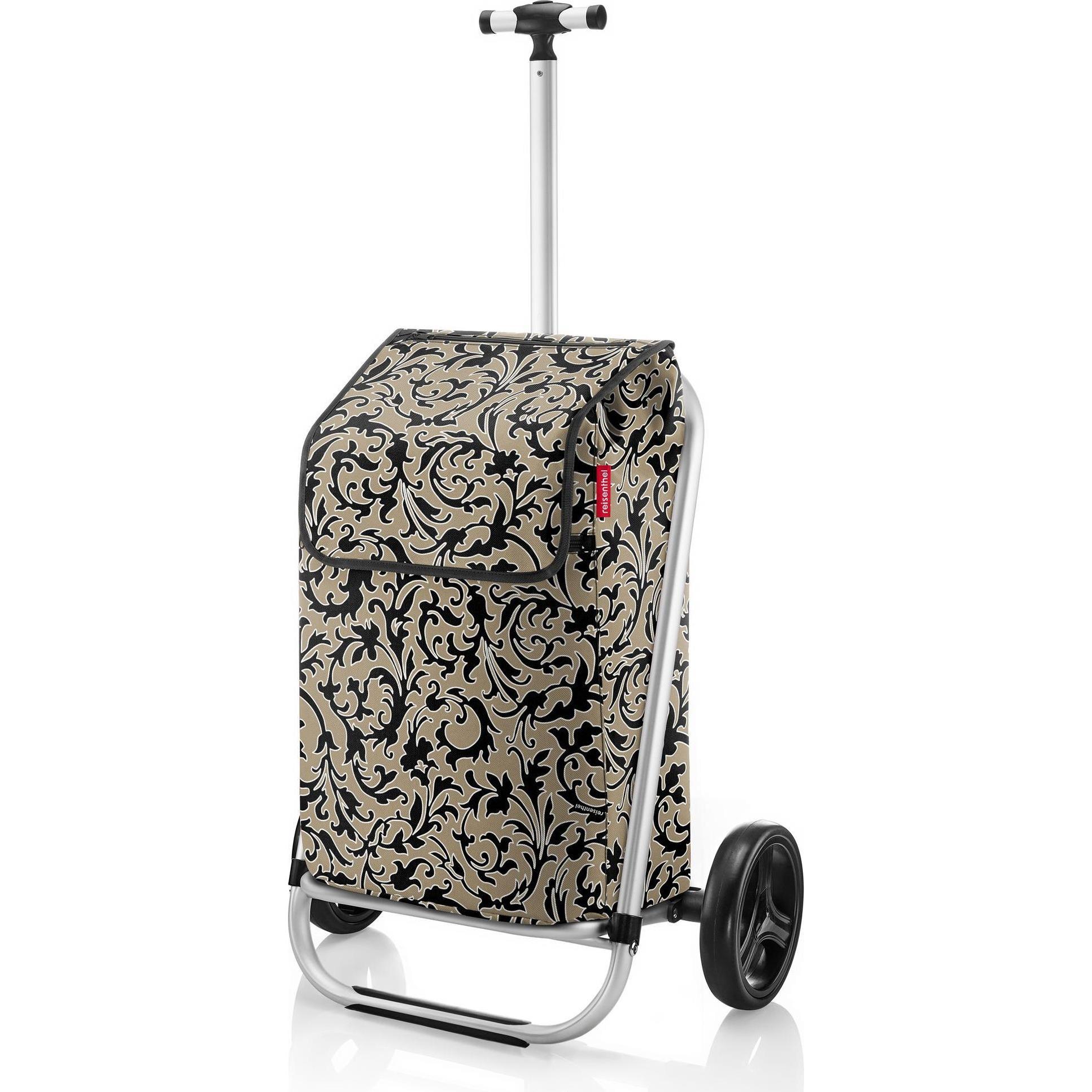 reisenthel, Einkaufshilfe, shopping trolley baroque marble, Schwarz, Braun, Weiss